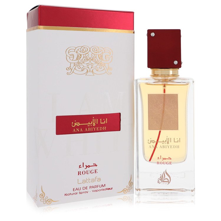 Ana Abiyedh I Am White Rouge by Lattafa Eau De Parfum Spray 2 oz for Women Unisex