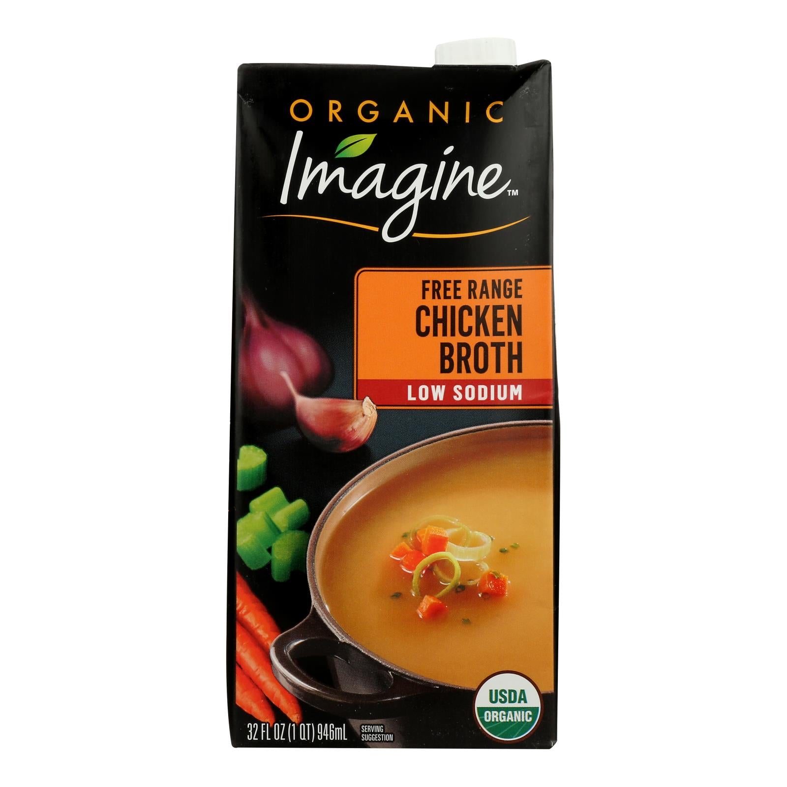 Imagine Foods - Broth Chicken Ls - Case Of 6-32 Fz - GreatEagleInc
