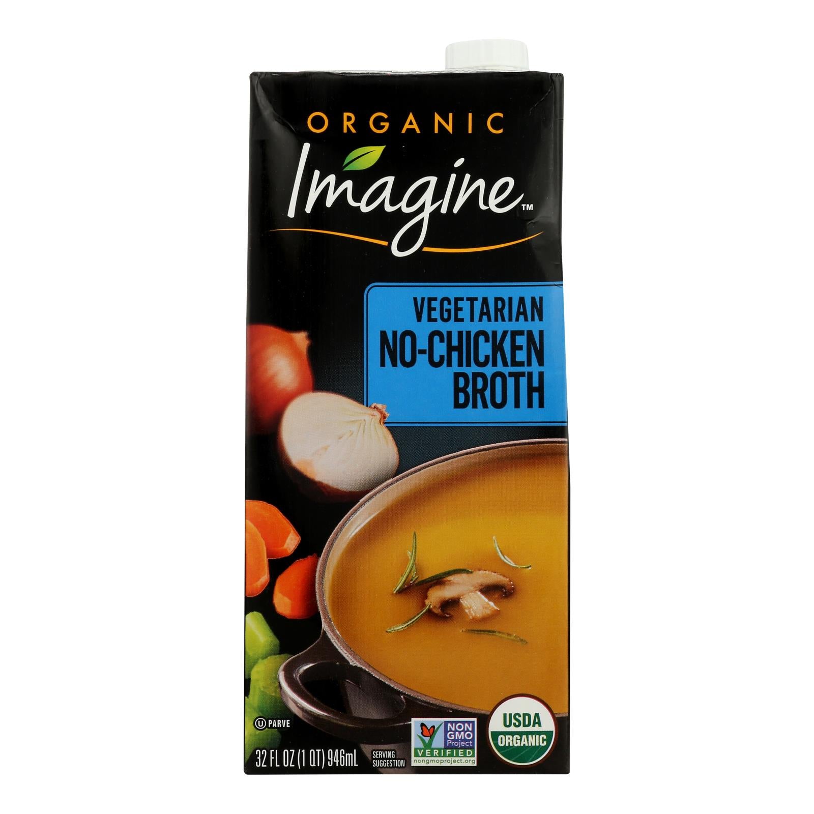 Imagine Foods - Broth No Chicken - Case Of 6-32 Fz - GreatEagleInc