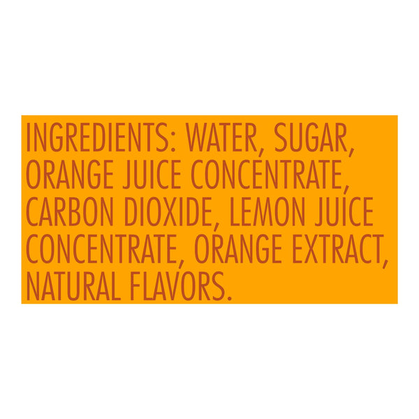 San Pellegrino - Sparkling Beverage Aranciata - Case Of 4-6/11.15z - GreatEagleInc