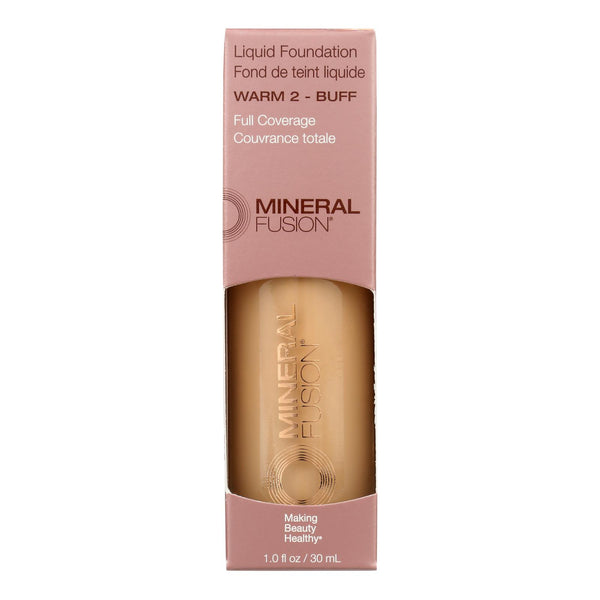 Mineral Fusion - Mkup Liquid Foundation Warm2 - 1 Each-1 Fz - GreatEagleInc