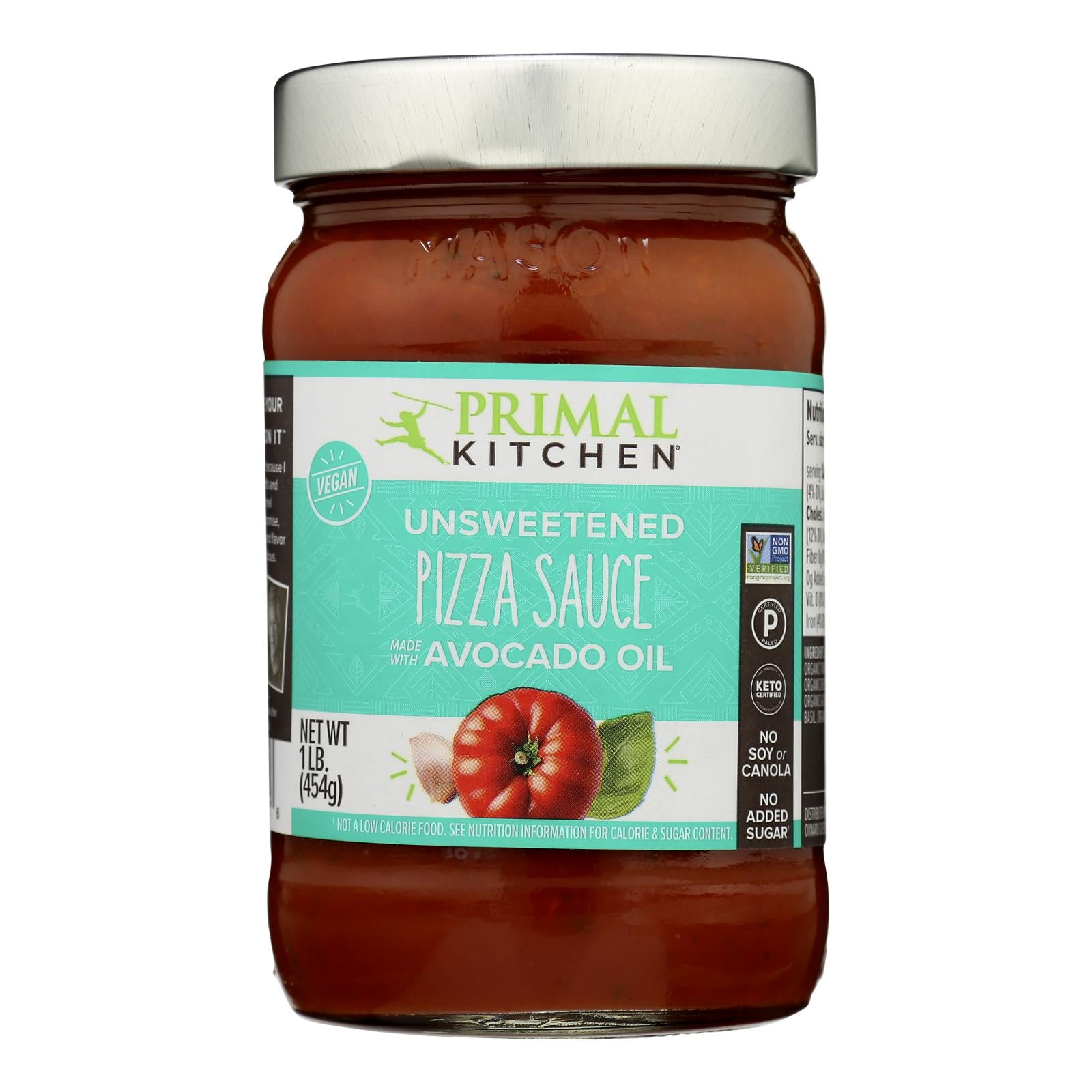 Primal Kitchen - Pizza Sauce Rd Unswt/avooil - Case Of 6-16 Fz - GreatEagleInc