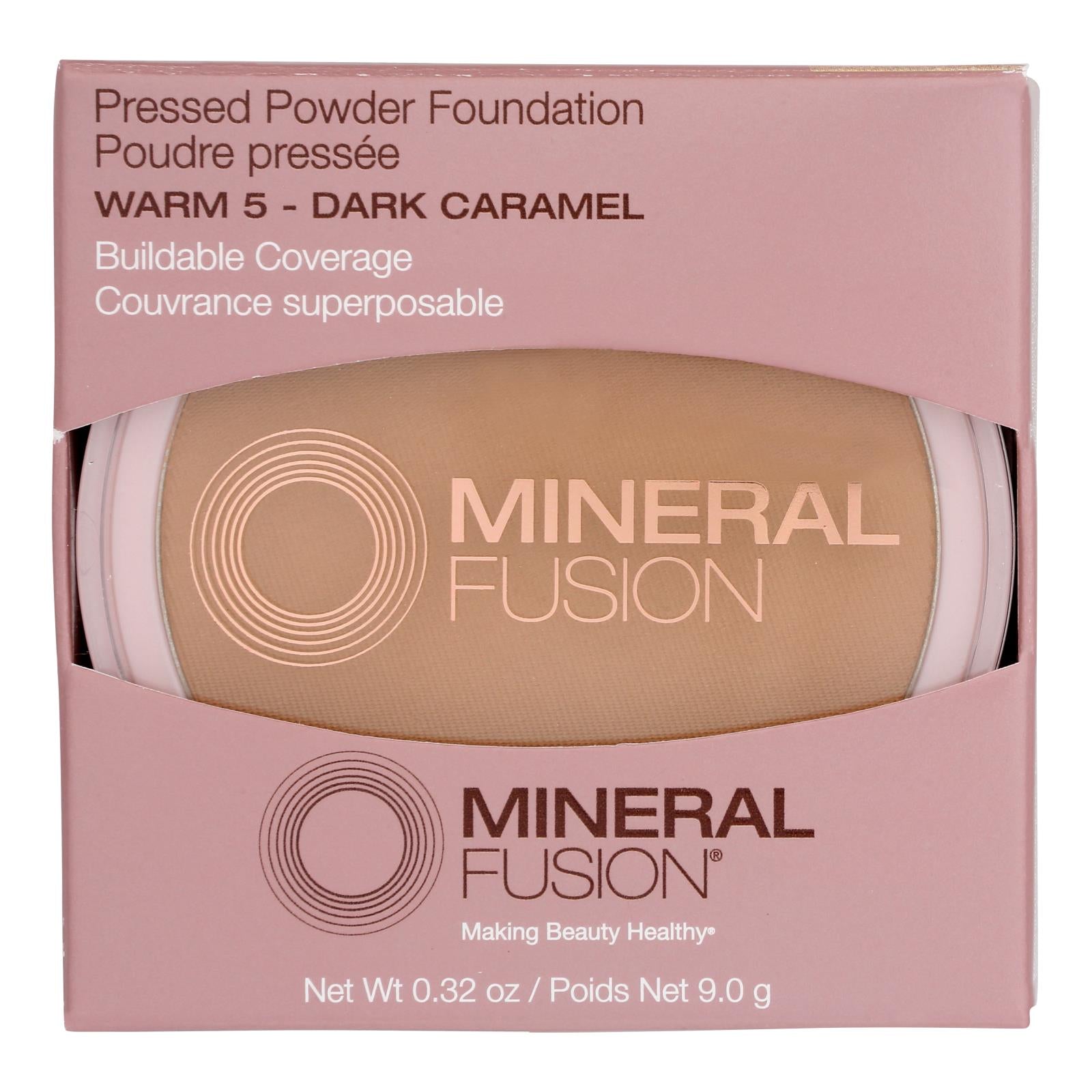 Mineral Fusion - Mkup Pressed Base Warm 5 - 1 Each-.32 Oz - GreatEagleInc