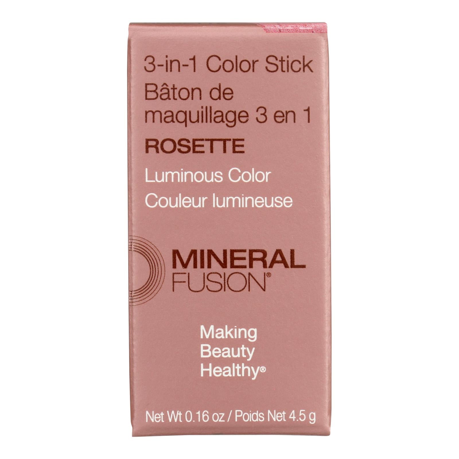 Mineral Fusion - Color Stk 3-in-1 Rosette - 1 Each-.16 Oz - Home & Garden