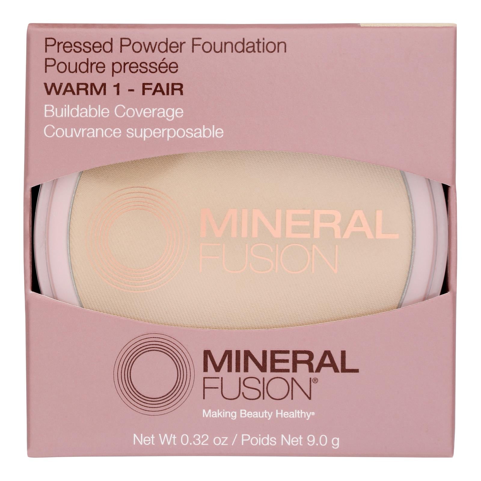 Mineral Fusion - Mkup Pressed Base Warm 1 - 1 Each-.32 Oz - GreatEagleInc
