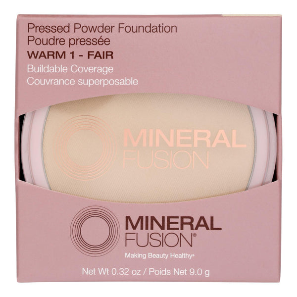 Mineral Fusion - Mkup Pressed Base Warm 1 - 1 Each-.32 Oz - GreatEagleInc