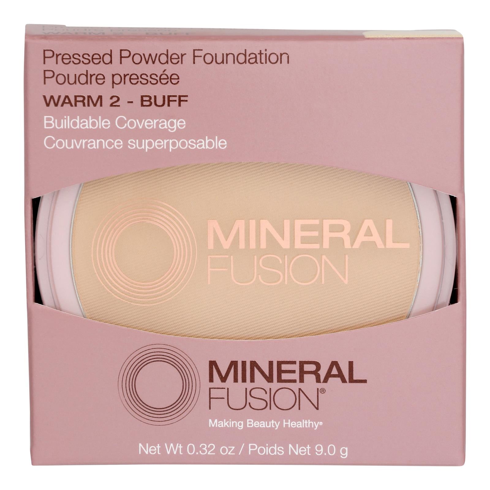 Mineral Fusion - Mkup Pressed Base Warm 2 - 1 Each-.32 Oz - GreatEagleInc