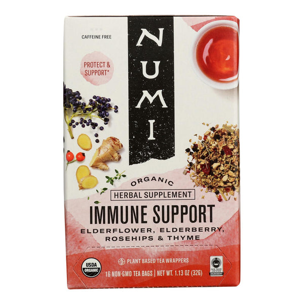 Numi Tea - Hrbl Tea Immune Sprt - Case Of 6-16 Bag - GreatEagleInc