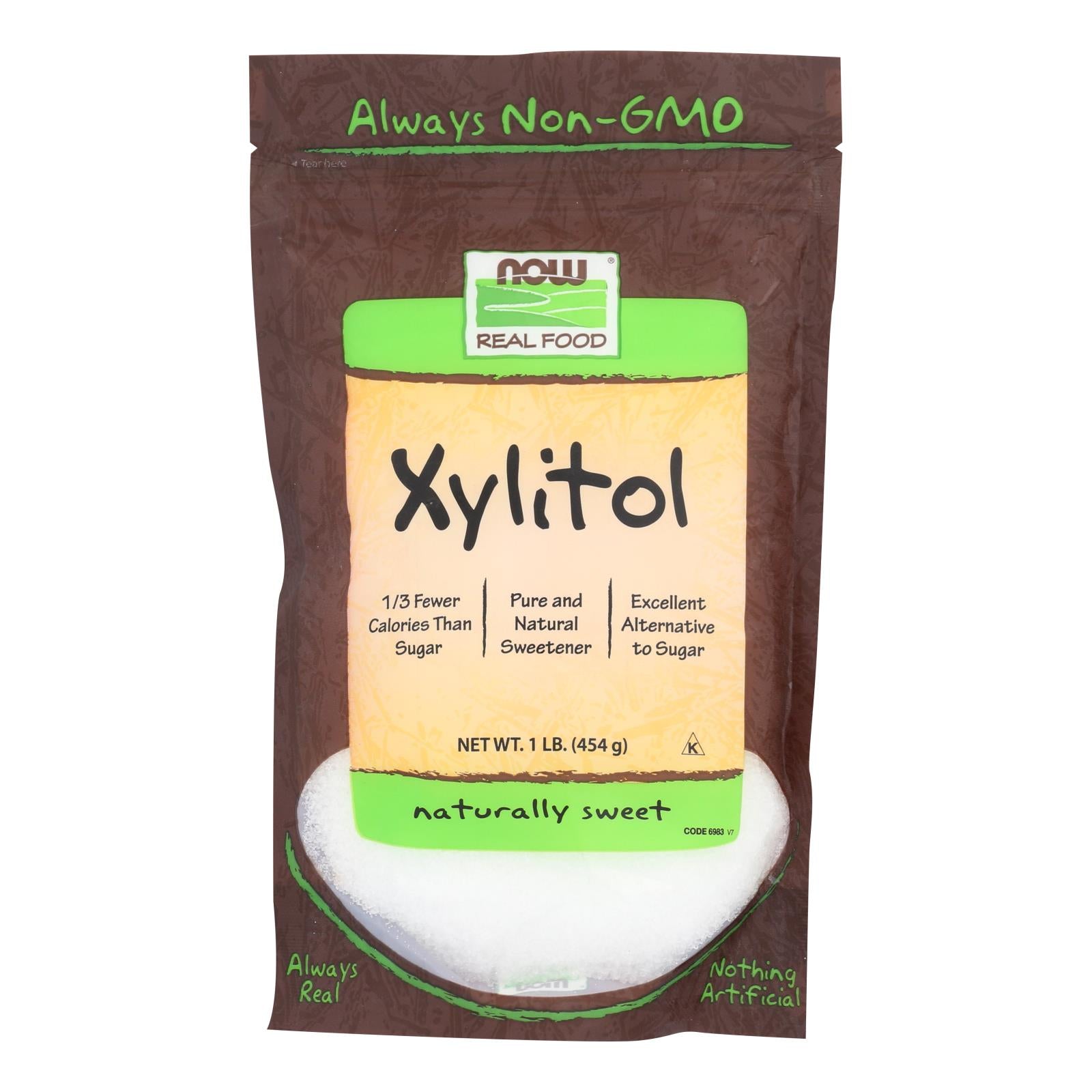 Now Real Food Xylitol  - 1 Each - 1 Lb - GreatEagleInc