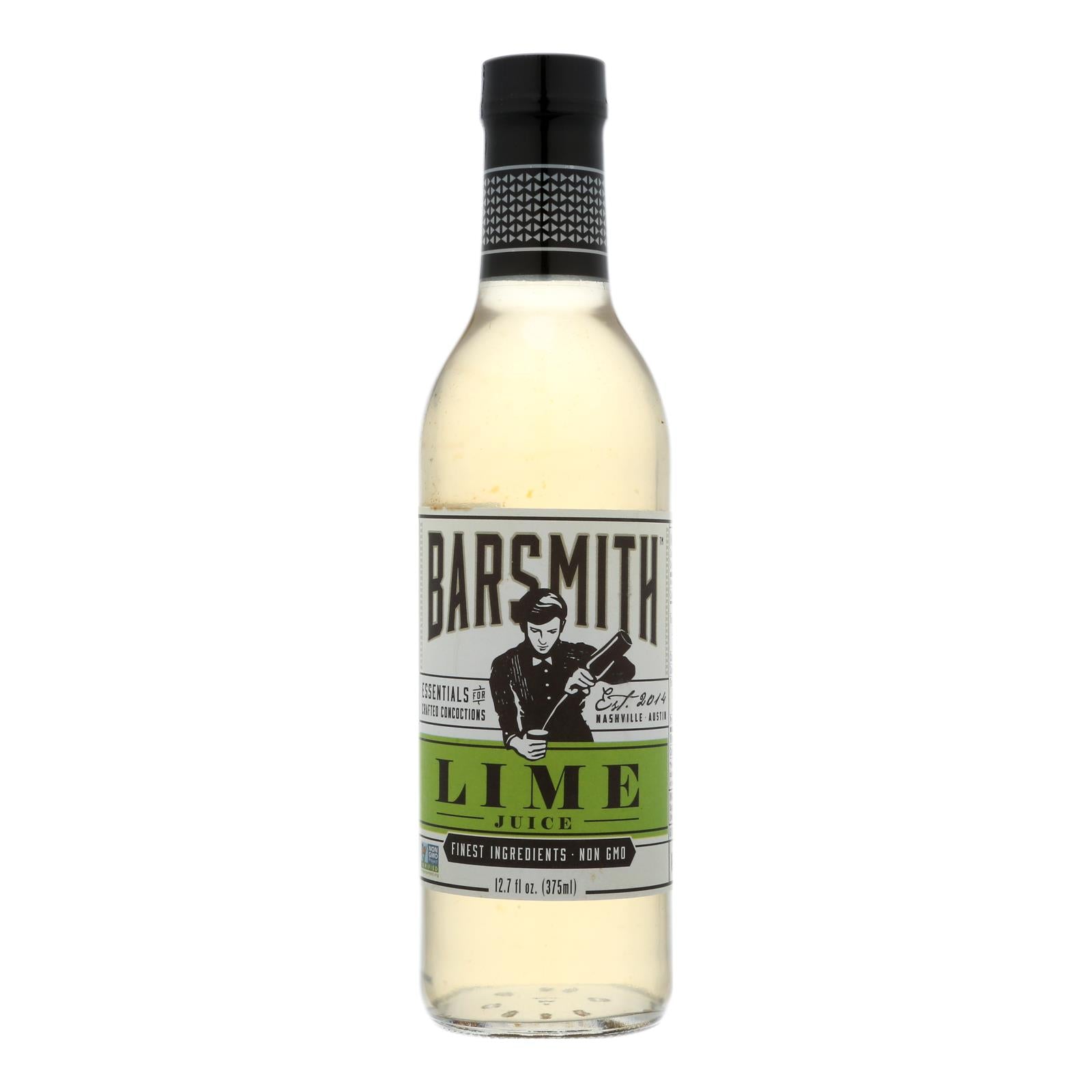 Barsmith Lime Juice - Case Of 6 - 12.7 Fz - GreatEagleInc