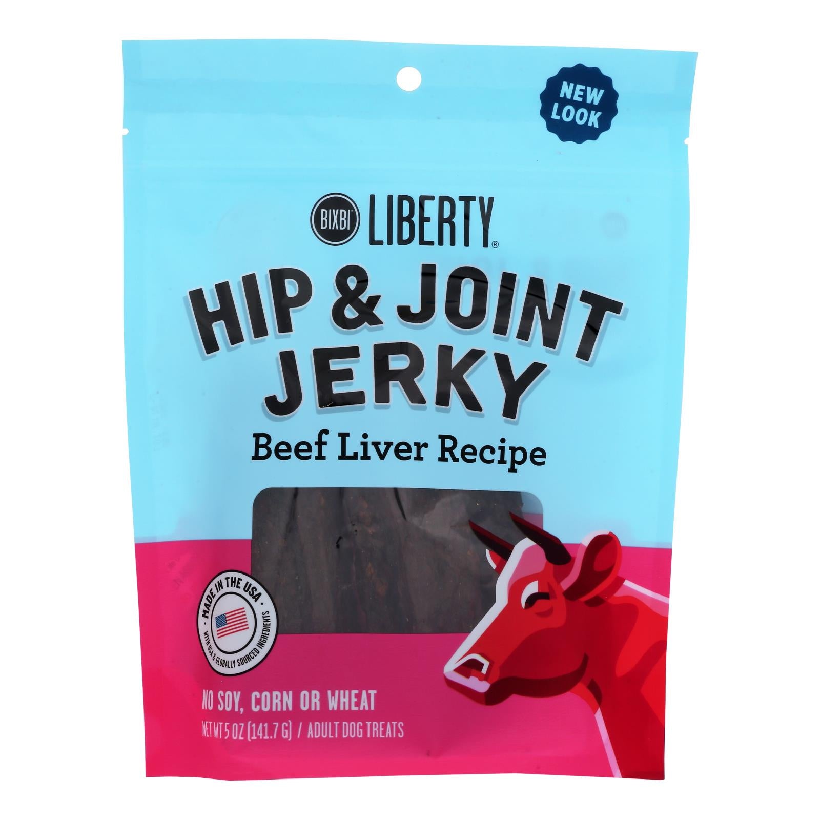 Bixbi - Jerky Hip & Joint Beef - Case Of 6-5 Oz - GreatEagleInc