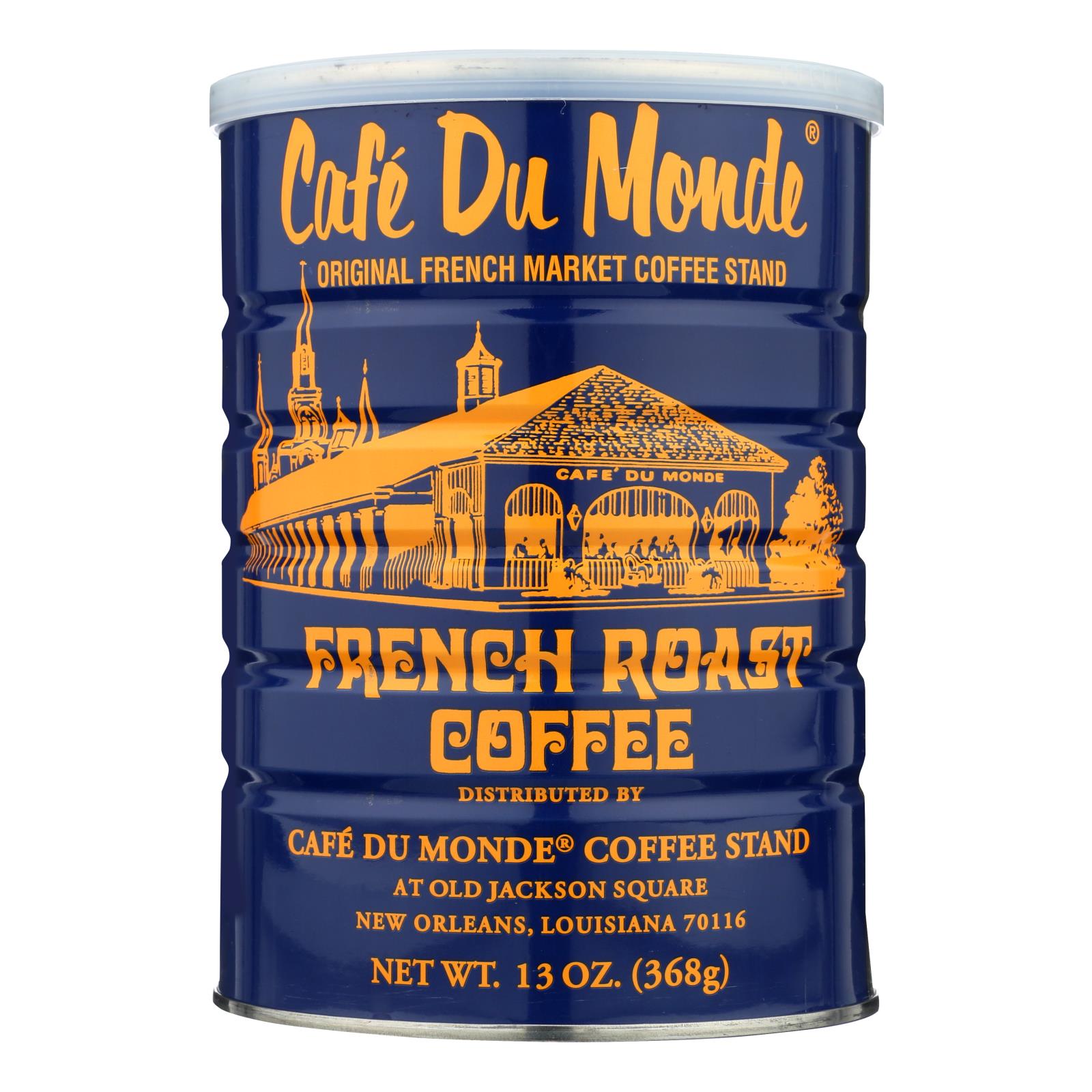 Cafe Du Monde - Coffee French Roast - Case Of 12 - 13 Oz - GreatEagleInc