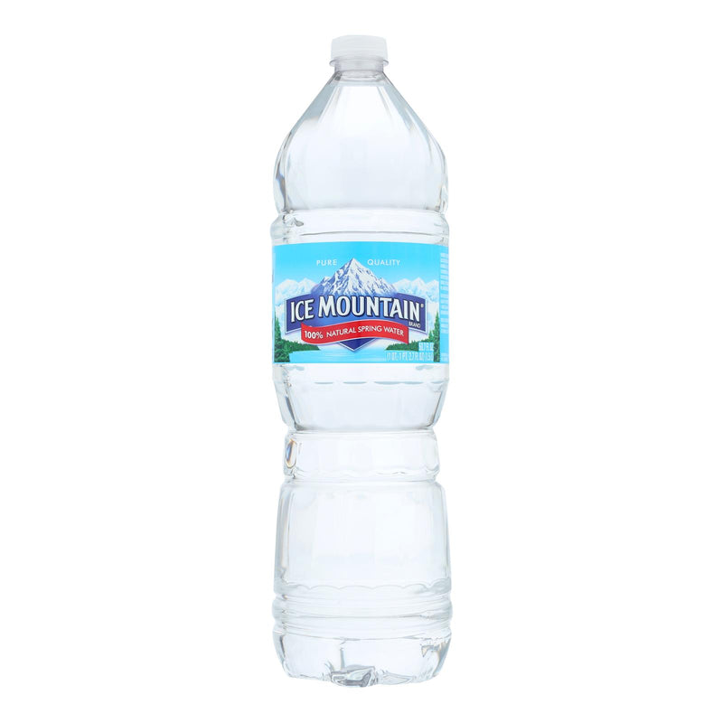 Ice Mountain - Natural Spring Water - Case Of 12 - 50.7 Fl Oz.