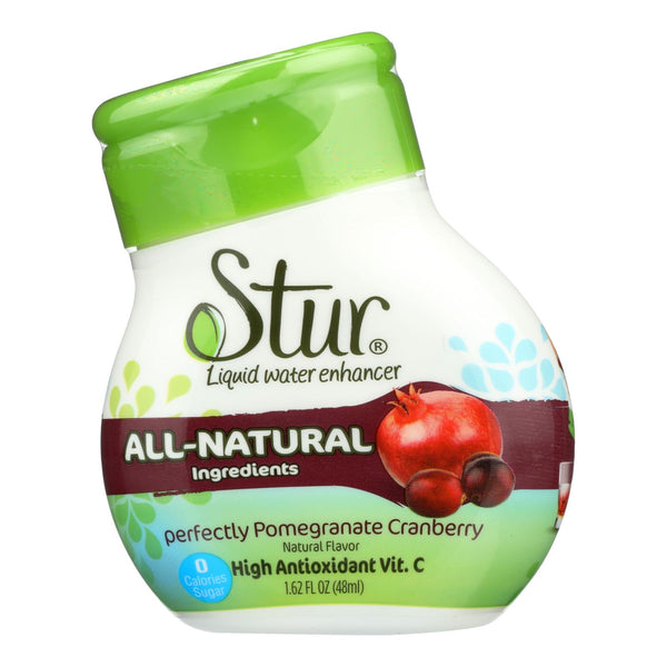 Stur Pomegranate Cranberry Liquid Water Enhancer - Case Of 6 - 1.62 Fz - GreatEagleInc