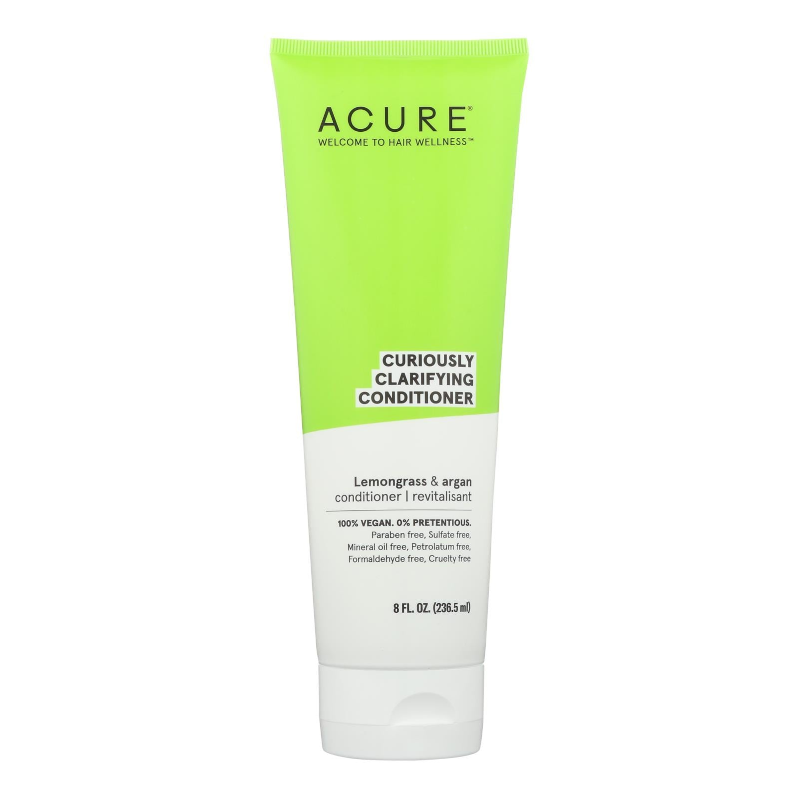 Acure - Conditioner Lmngrass Clarify - 1 Each-8 Fz - GreatEagleInc