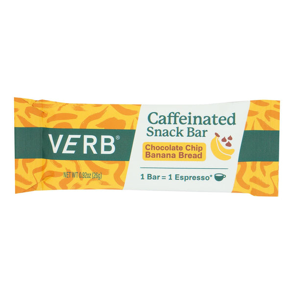 Verb Energy - Energy Bar Cchip Ban Brd - Case Of 16-.92 Oz - GreatEagleInc