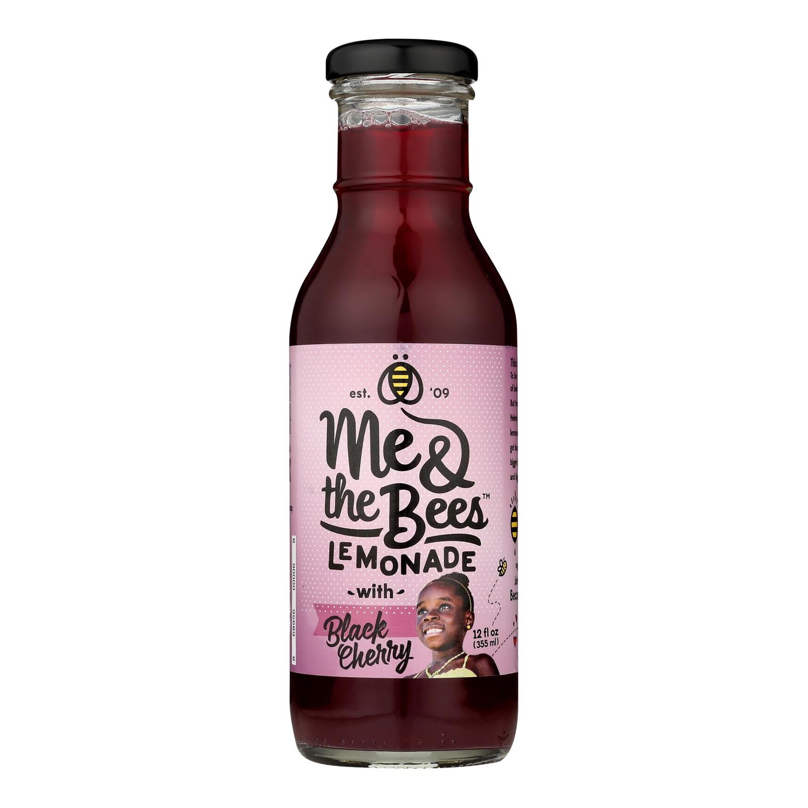 Me And The Bees Lemonade - Lemonade Black Cherry - Case Of 12-12 Fz - GreatEagleInc