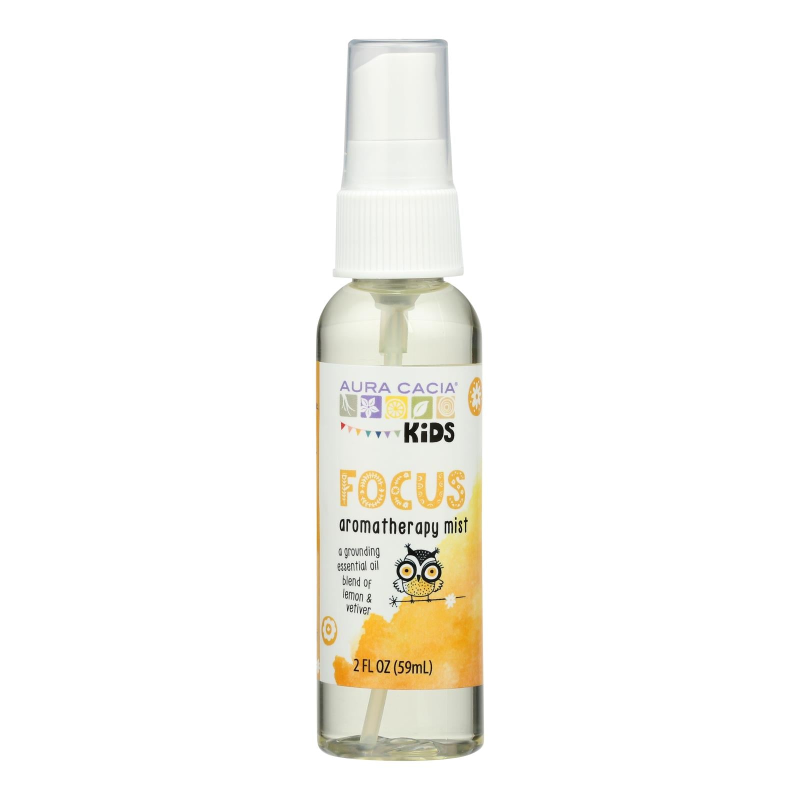 Aura Cacia - Essl Oil Kids Focus Mist - 1 Each-2 Fz - GreatEagleInc