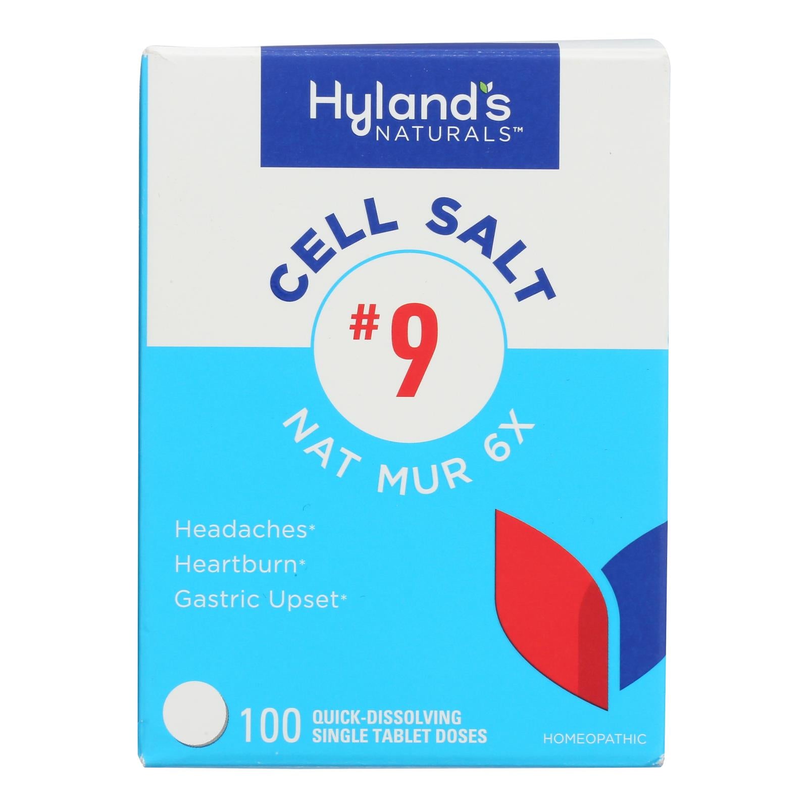 Hyland's - Natural Mur 6x #9 Cell Salts - 1 Each-100 Tab - GreatEagleInc