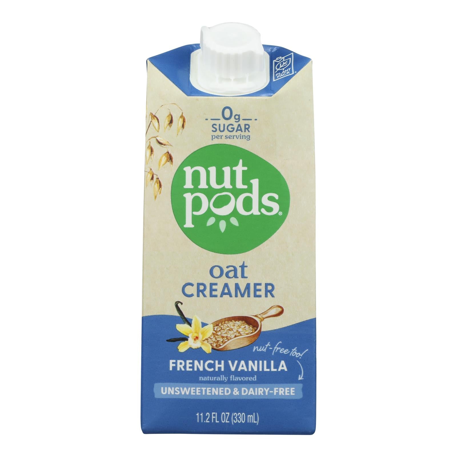 Nutpods - Nd Crmr Oat Unsw Vanilla - Case Of 12-11.2 Fz - Home & Garden