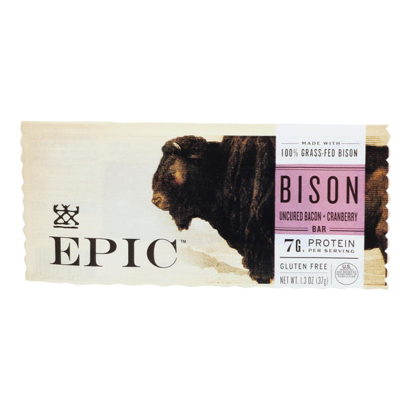 Epic - Bar Bson Uncr Bcn Crn Gsf - Case Of 12-1.3 Oz - GreatEagleInc