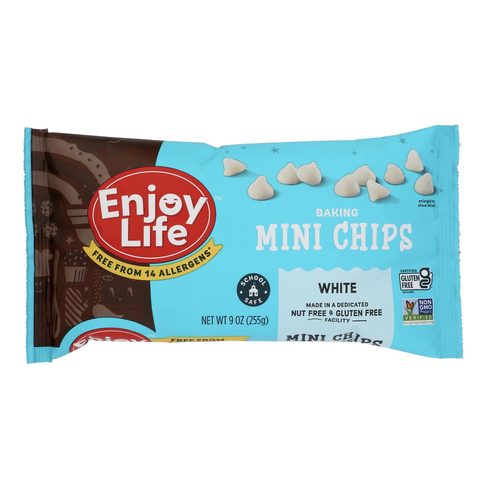 Enjoy Life - Mini Chips Wht Bkng Chocolate - Case Of 12-9 Oz - GreatEagleInc
