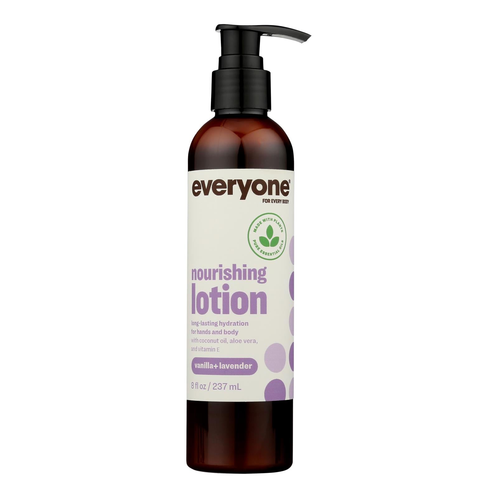 Everyone - Lotion Vanilla Lavender - 1 Each-8 Fz - GreatEagleInc