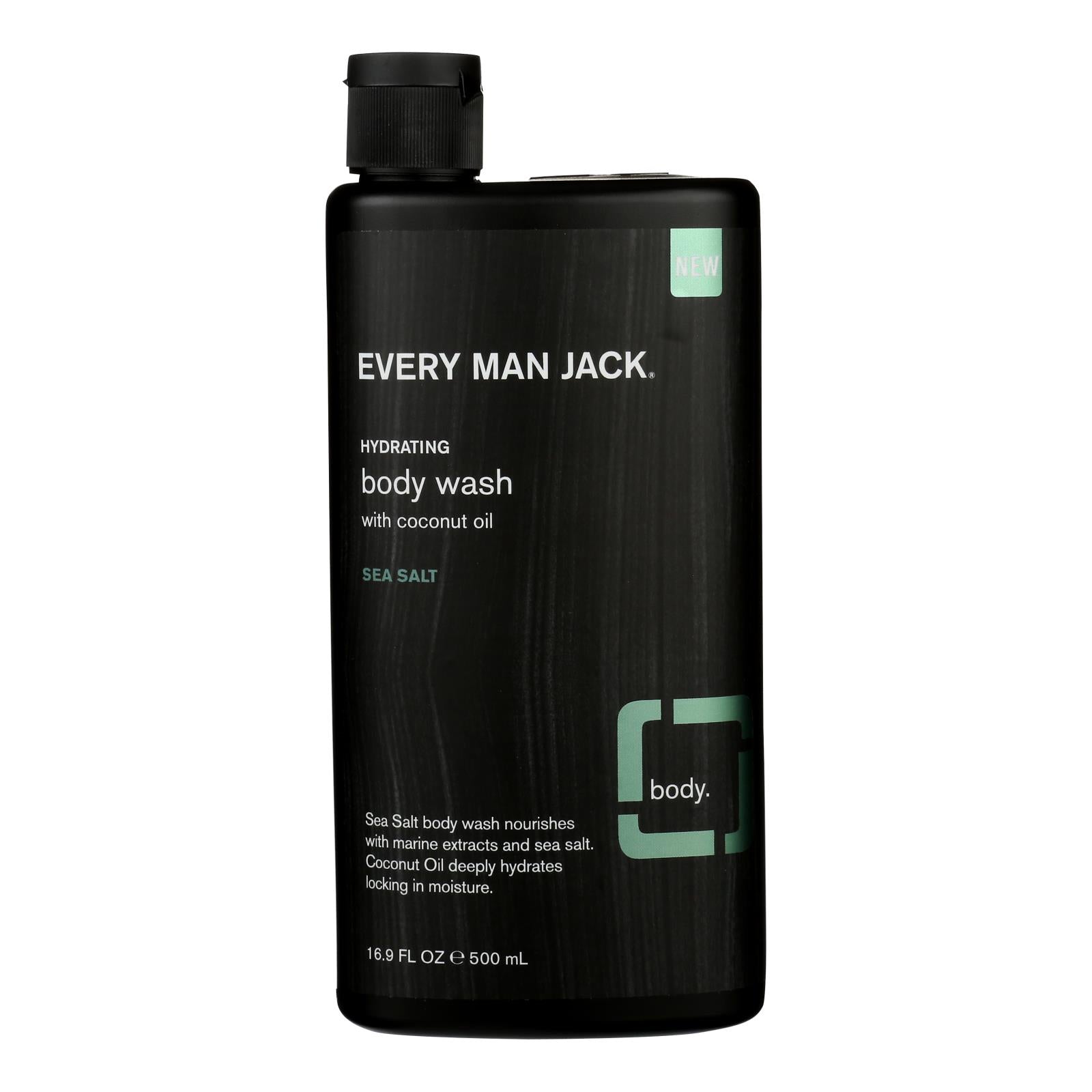 Every Man Jack - Body Wash Sea Salt - 1 Each-16.9 Fz - Home & Garden