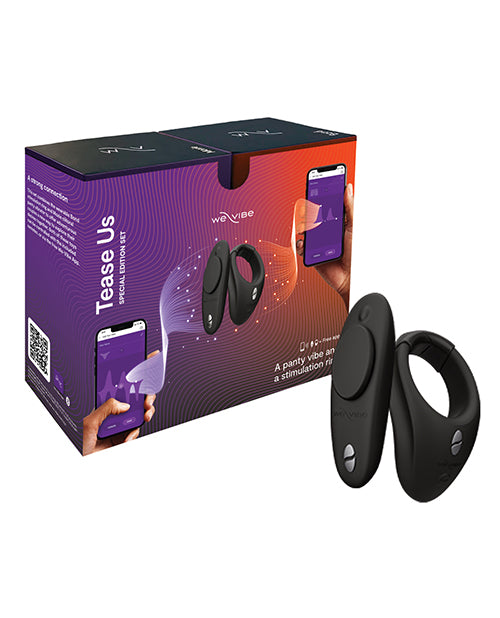 We-vibe Moxie & Bond Tease Us Special Edition - Black - GreatEagleInc