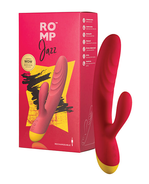 Romp Jazz Rabbit Vibrator - Berry Default Title