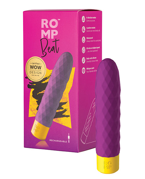 Romp Beat Bullet Vibrator - Purple Default Title
