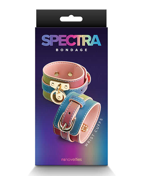 Spectra Bondage Wrist Cuff - Rainbow