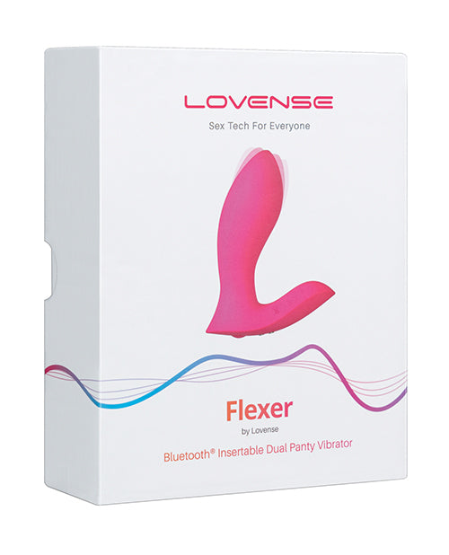 Lovense Flexer Dual Panty Vibrator - Pink Default Title