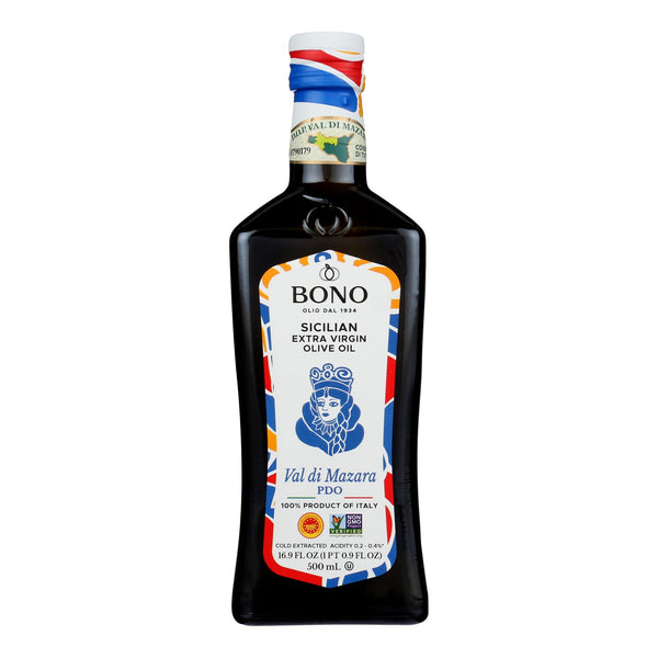 Bono Sicilian Extra Virgin Olive Oil  - Case Of 6 - 16.9 Fz - GreatEagleInc