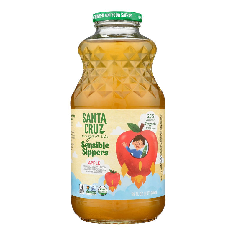 Santa Cruz Organic - Juice Snsbl Sipr Apple - Case Of 6-32 Fz
