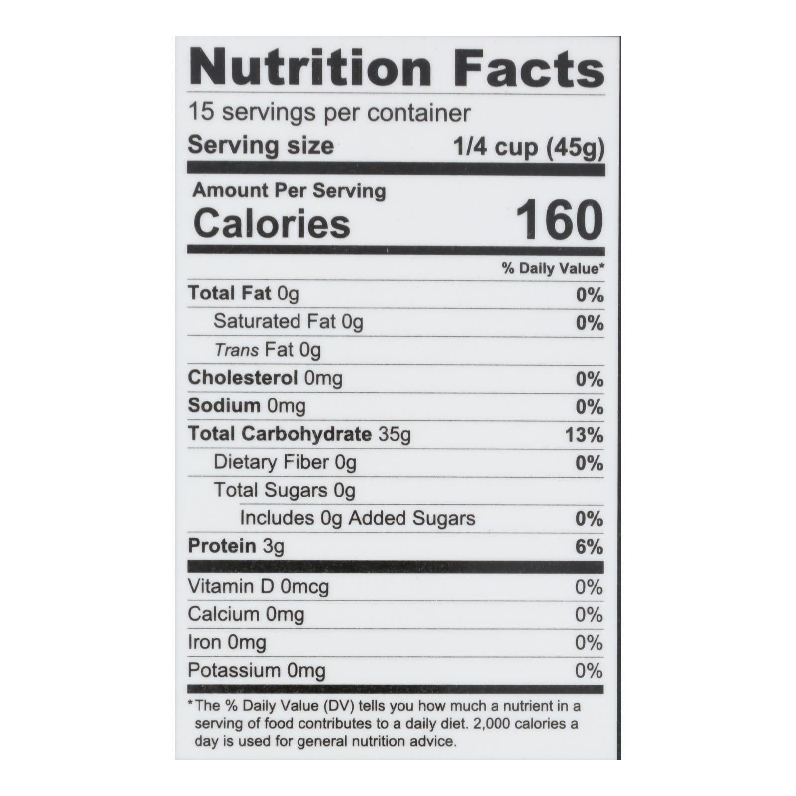 Ralston Family Farms - Rice Jasmine White - Case Of 6-24 Oz - GreatEagleInc