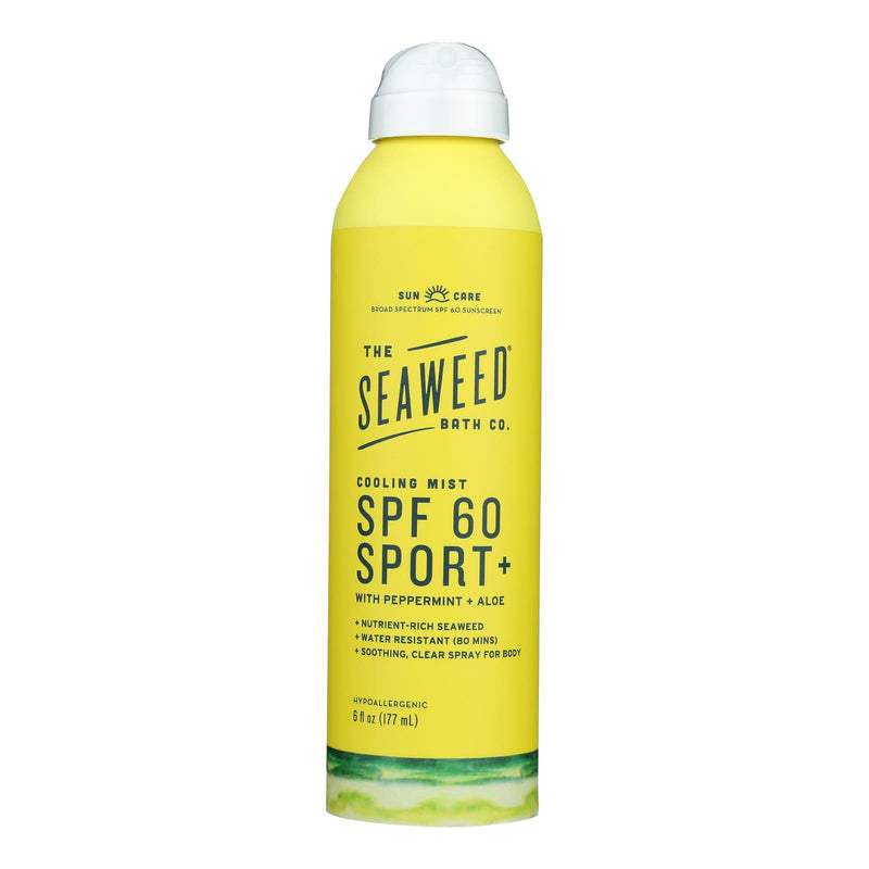 The Seaweed Bath Co - Cooling Mist Sport Spf60 - 1 Each-6 Fz - GreatEagleInc