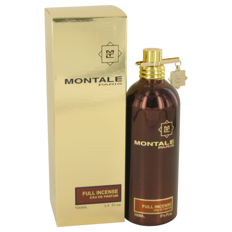 Montale Full Incense by Montale Eau De Parfum Spray (Unisex) 3.4 oz for Women - GreatEagleInc