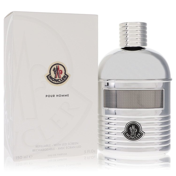 Moncler by Moncler Eau De Parfum Spray (Refillable + LED Screen) 5 oz for Men Default Title