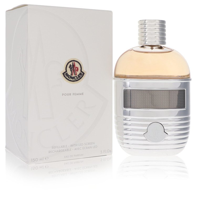 Moncler by Moncler Eau De Parfum Spray (Refillable + LED Screen) 5 oz for Women Default Title