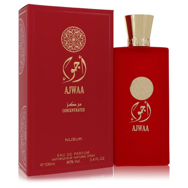 Ajwaa Concentrated by Nusuk Eau De Parfum Spray (Unisex) 3.4 oz for Men - GreatEagleInc
