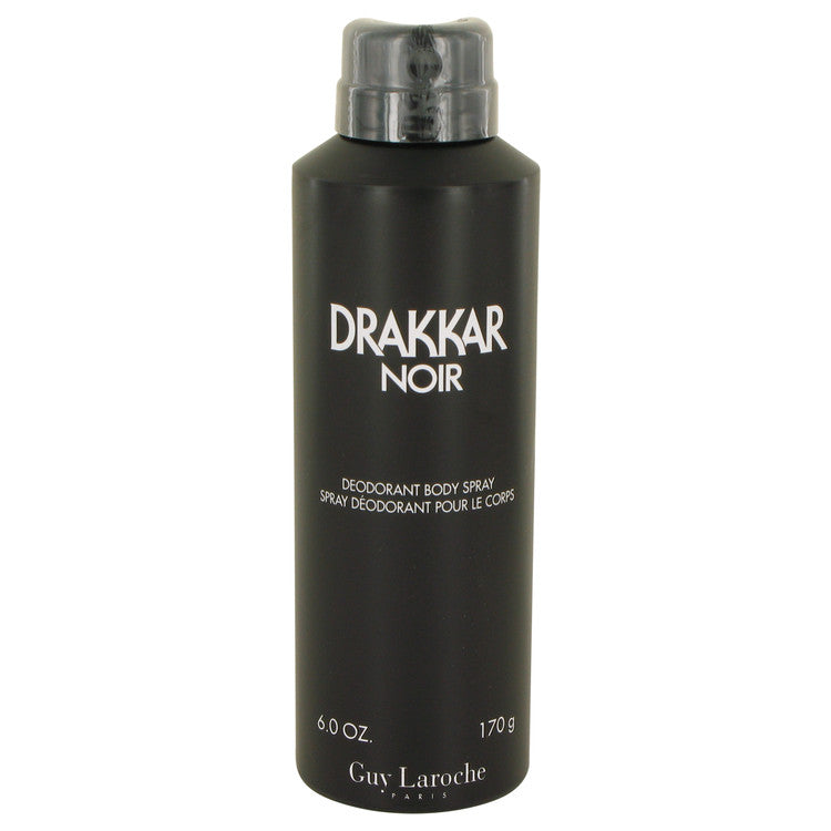 Drakkar Noir by Guy Laroche Deodorant Body Spray 6 oz for Men