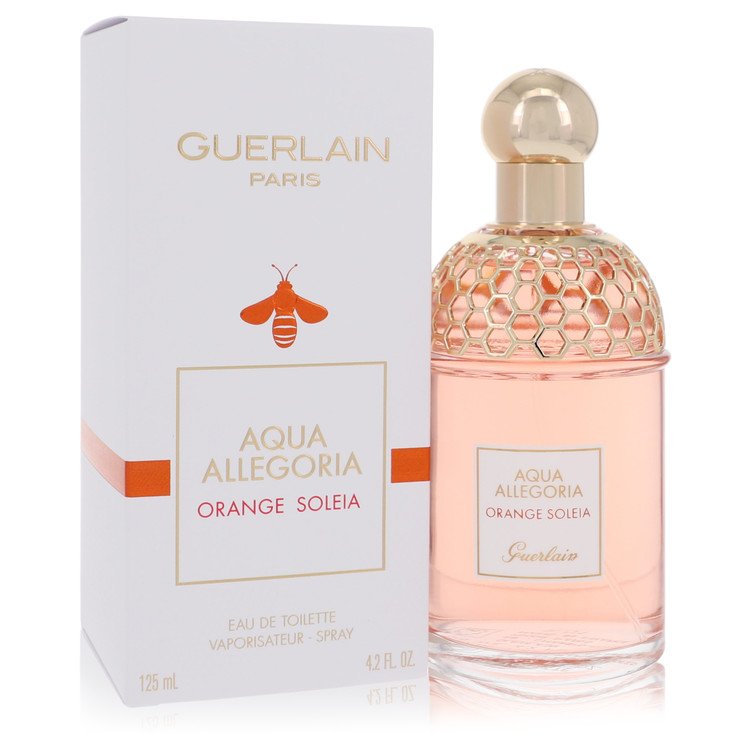 Aqua Allegoria Orange Soleia by Guerlain Eau De Toilette Spray (Unisex) 4.2 oz for Men - GreatEagleInc