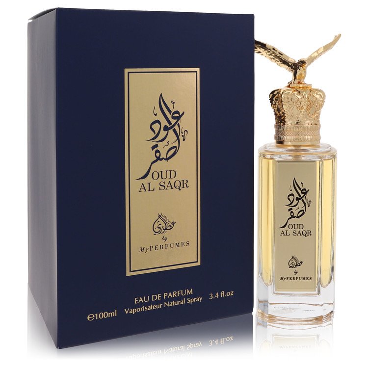 Oud Al Saqr by My Perfumes Eau De Parfum Spray (Unisex) 3.4 oz for Men Default Title