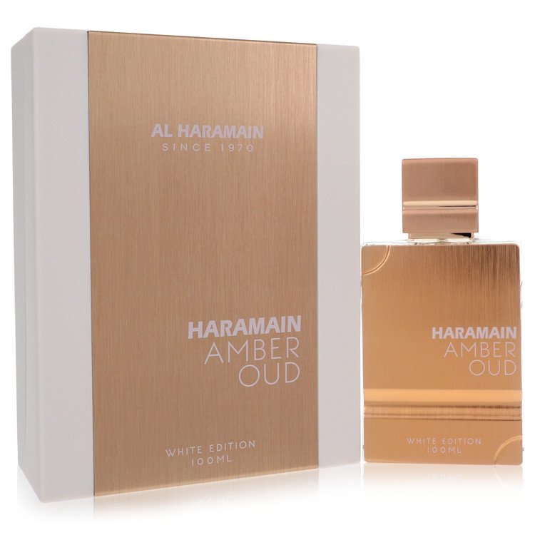 Al Haramain Amber Oud White Edition by Al Haramain Eau De Parfum Spray (Unisex) 3.4 oz for Men - GreatEagleInc