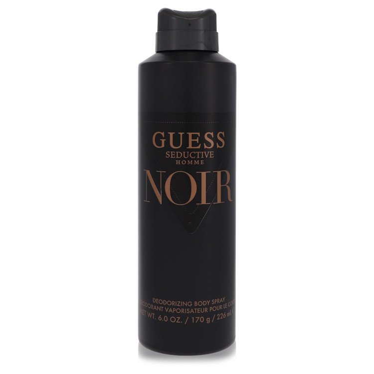 Guess Seductive Homme Noir by Guess Body Spray 6 oz for Men Default Title