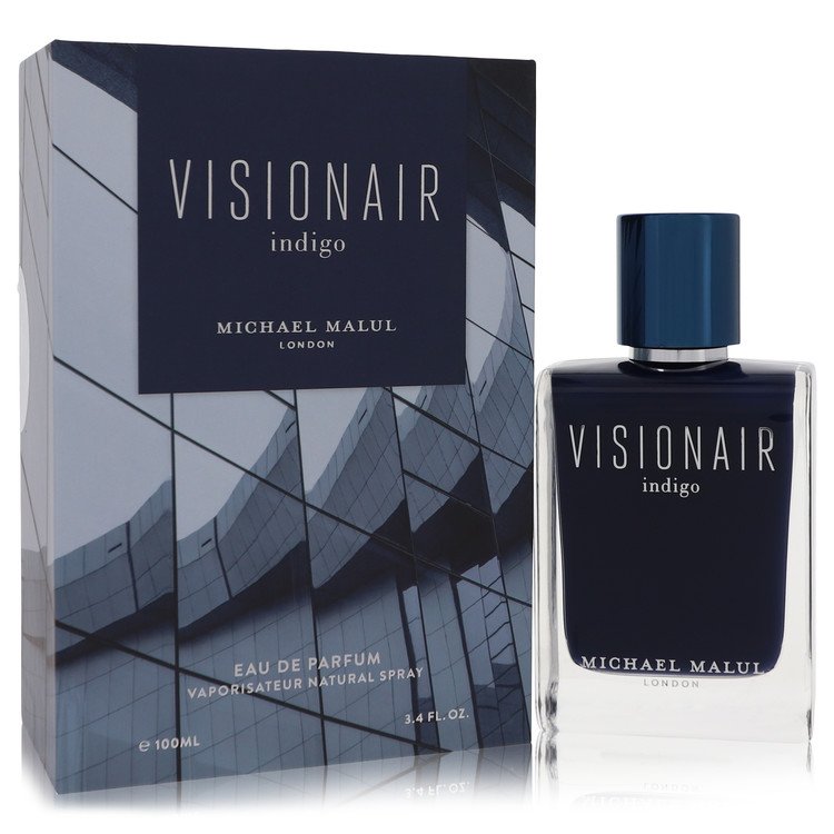 Visionair Indigo by Michael Malul Eau De Parfum Spray 3.4 oz for Men Default Title