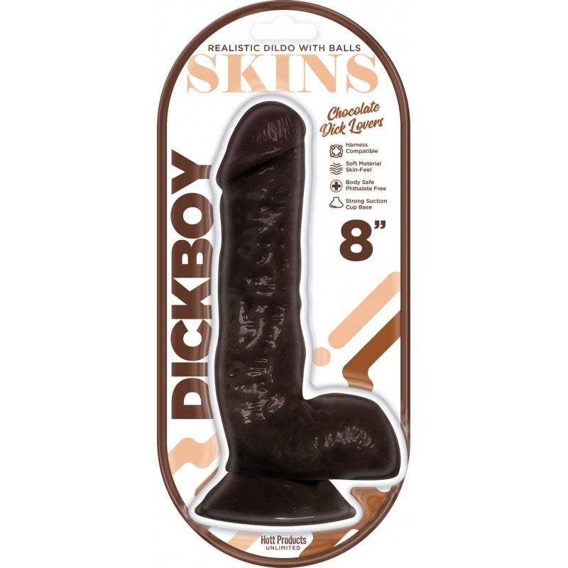 Dickboy Skins Chocolate Lovers Dildo