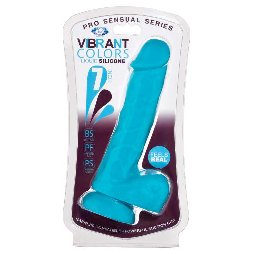 Cloud 9 Vibrant Colors 7 Pro Sensual Line " Blue