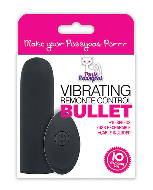 Pink Pussycat Remote Control Bullet - GreatEagleInc